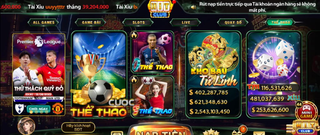 Hit Club – Nền tảng thể thao ảo đáng tin cậy hàng đầu